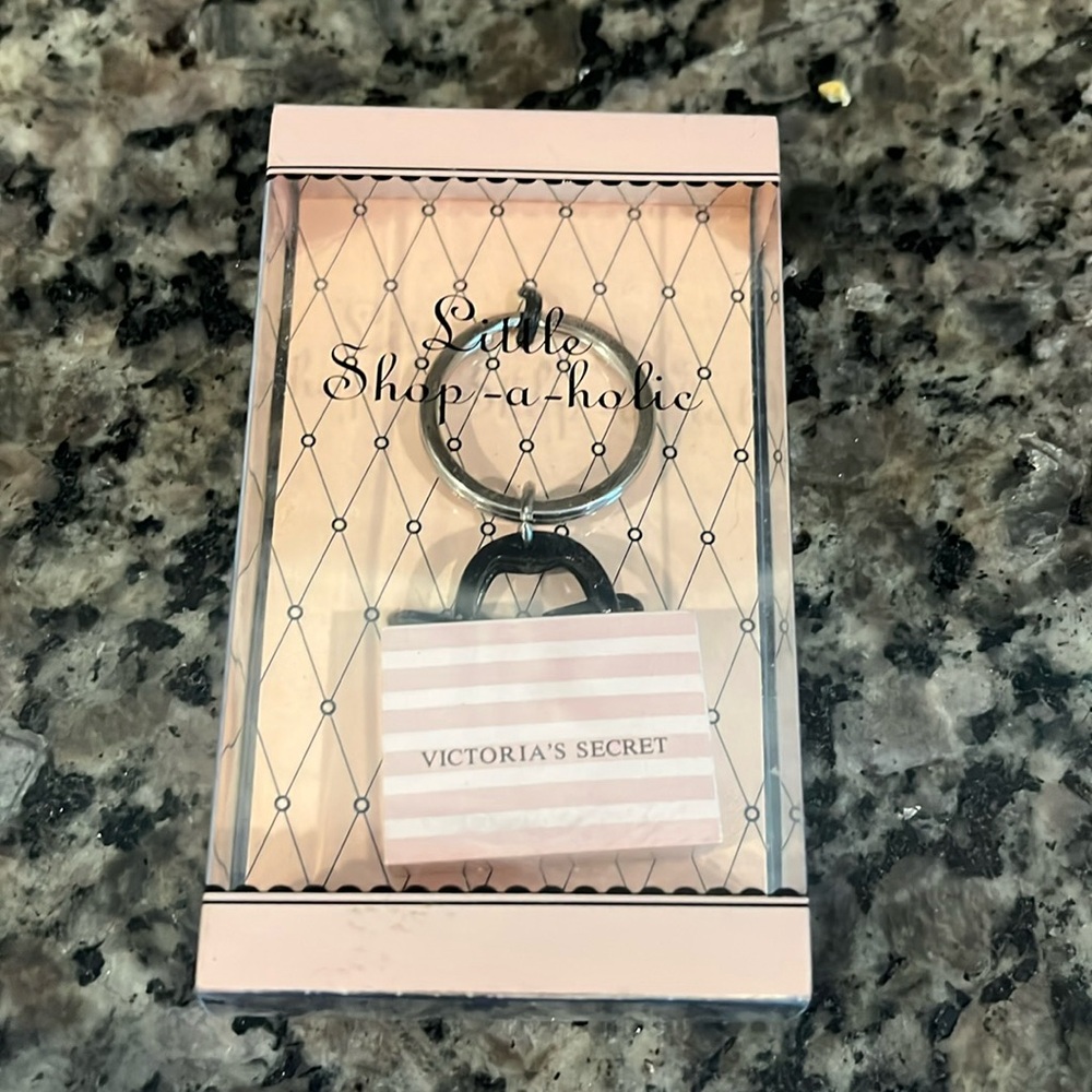 Victoria’s Secret shopper keychain.